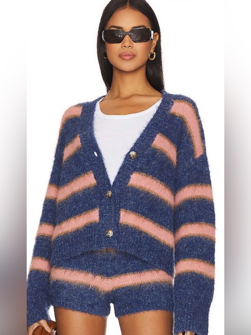 l*space Montauk Sweater in Montauk Stripe XS fits like a small